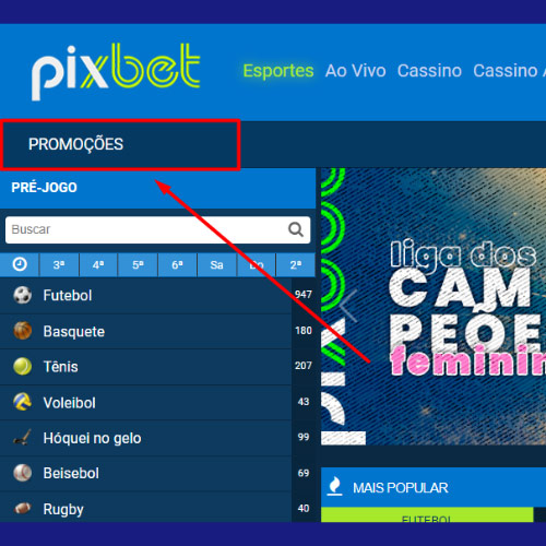 A Pixbet partilha frequentemente os seus códigos promocionais apenas por um curto período de tempo, por isso não se esqueça de os obter