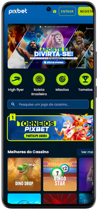 Pixbet Captura de tela do site