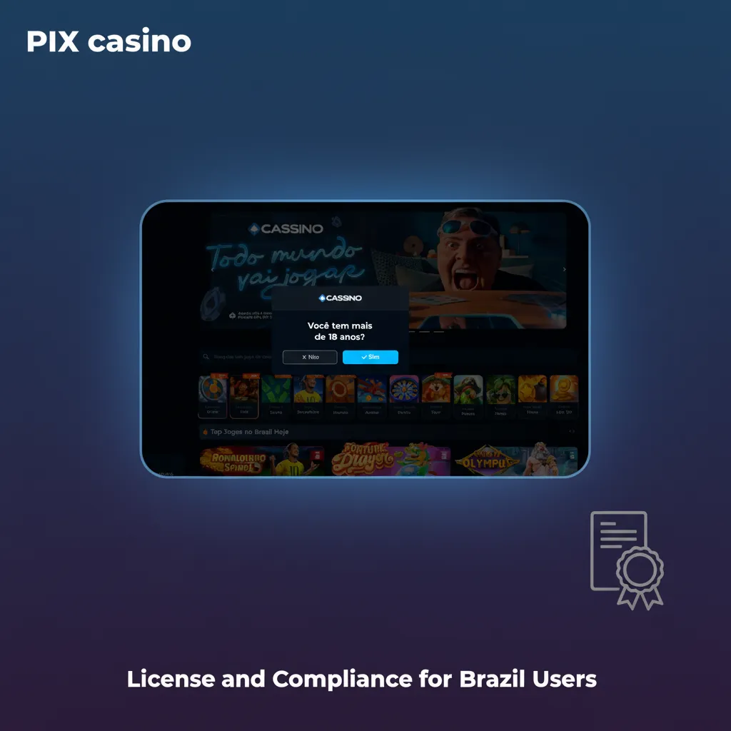Brazil users: International eGaming license; follow federal guidelines, AML/KYC, responsible gaming; see footer for license.