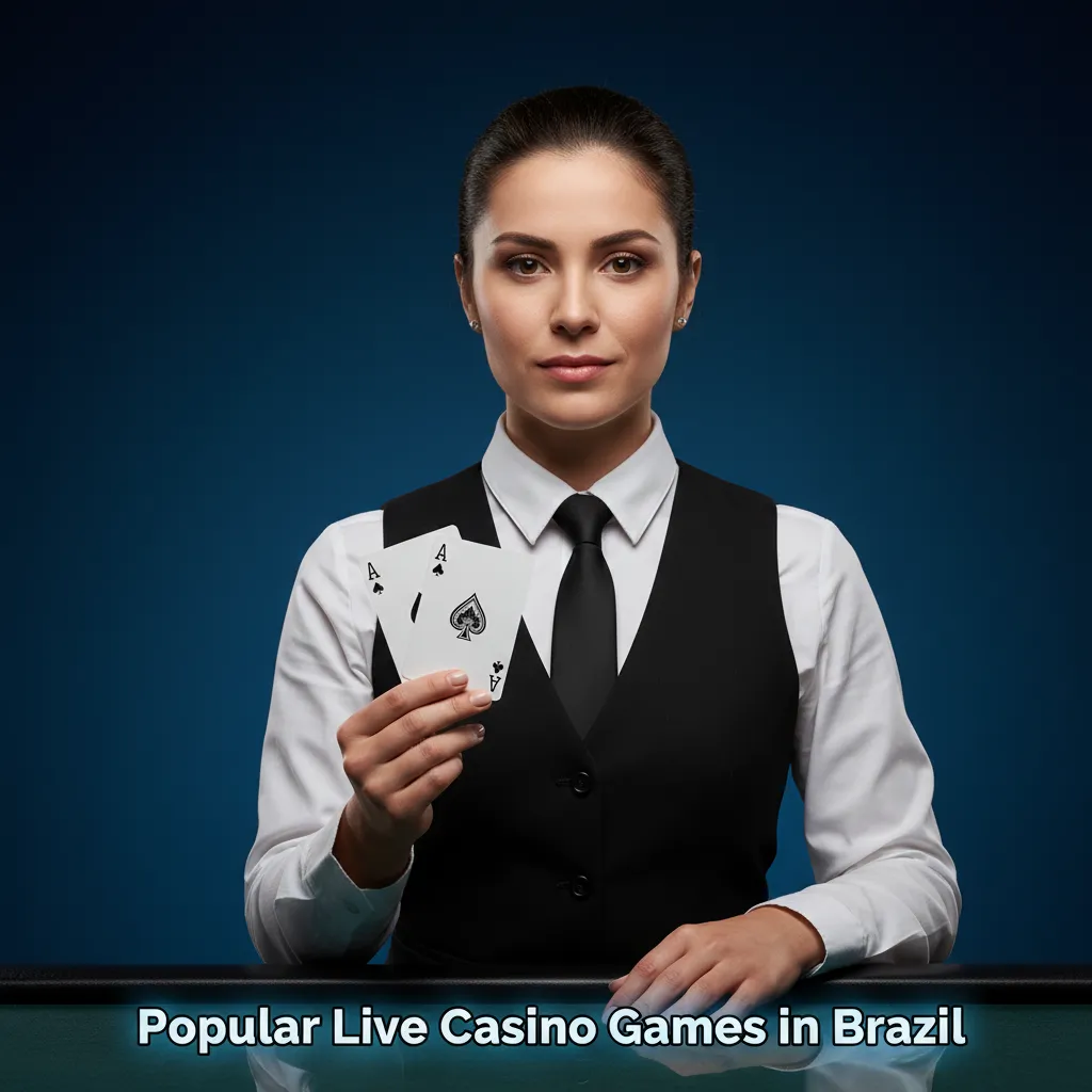 Banner of live casino hits in Brazil: Portuguese dealers, roulette, blackjack, baccarat, game shows by top providers.