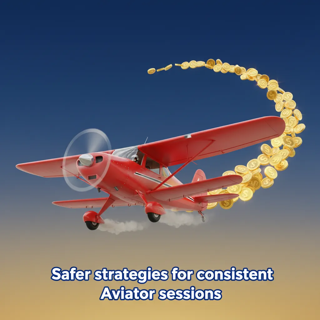 Infographic: safer Aviator session tips—set a budget, mix two bets, 1.3x–2x exits, use Auto Cash Out, practice in demo.