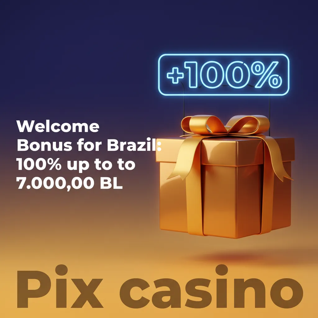 Welcome Bonus Brazil: 100% up to 7.000,00 BL on first deposit for sports betting and casino. Deposit by Pix.
