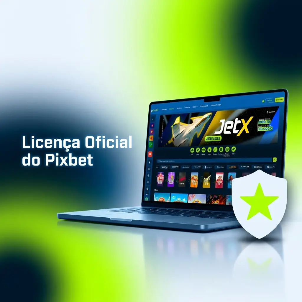 Licença oficial do Pixbet emitida pelo Ministério da Fazenda do Brasil, garantindo segurança e regulamentação legal