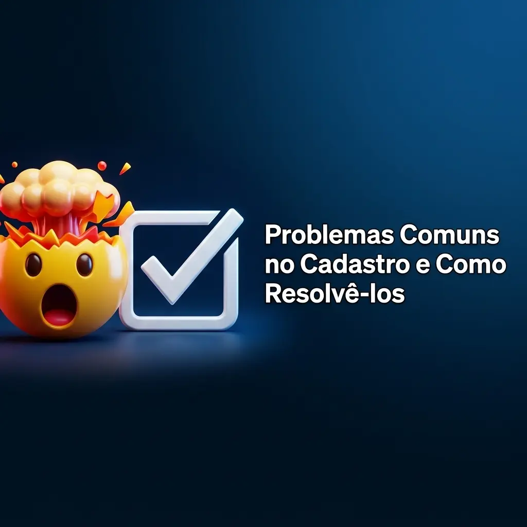 Pessoa resolvendo problemas comuns no cadastro online, como CPF inválido, e-mail não recebido e código SMS.