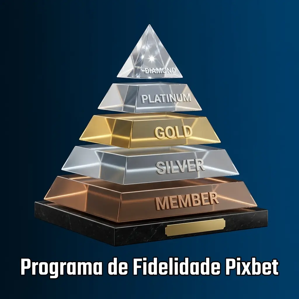 Programa de fidelidade Pixbet com níveis VIP, cashback e benefícios exclusivos para apostadores frequentes