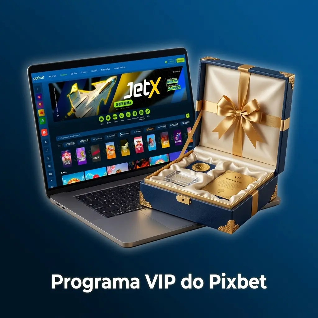 Programa VIP do Pixbet com níveis de fidelidade, cashback e benefícios exclusivos para apostadores